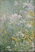 John Henry Twachtman Meadow Flowers oil